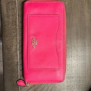 Pink wallet